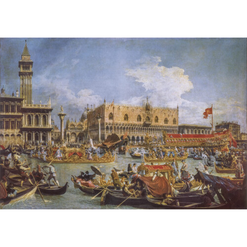 Clementoni Clementoni - Συλλογή Μουσείου-Canaletto, Επιστροφή του Βουκεντάουρ στο Μόλο-1000 Κομμάτια 1