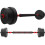 GYM MASTER 20kg Dumbbell Weight Set Barbell Adjustable Bar Extender Training 6