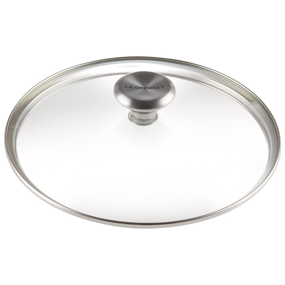 Le Creuset Signature Glass Lid with Stainless Steel Knob, 8"