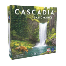 AEG & Flatout Games | Cascadia: Landmarks - Expansion for Award-Winning Board Game, Cascadia | Easy to Learn | Quick to Play | Ages 10+ | Adds 5th &
