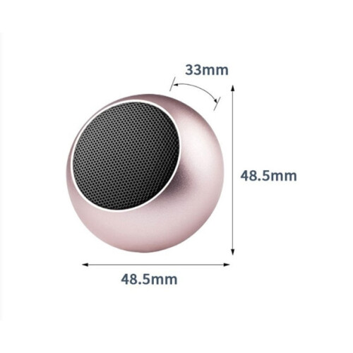 (Blue) M3 Mini Wireless Speaker Bluetooth Mic Audio for Phones Tablets 2