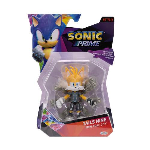 Sonic The Hedgehog Sonic Prime 5 """" Ni Tails Action Figur 2