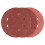 Bosch Bosch 2607019496 25 Random Orbit Sanding Sheets, Dia.115mm, 80-240 Grit, Red 1