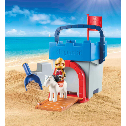 PLAYMOBIL Κάστρο Ιππότη Playmobil με Κάδο Άμμου 1