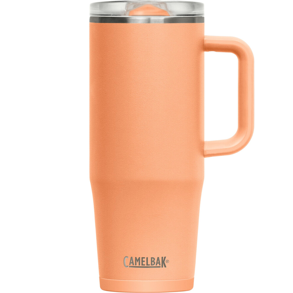 CamelBak Thrive Leak-Proof 32 oz Stainless Steel Mug for Travel, Coffee, Tea, Hot Beverages - Spill Proof Cup-holder, Desert Sunrise