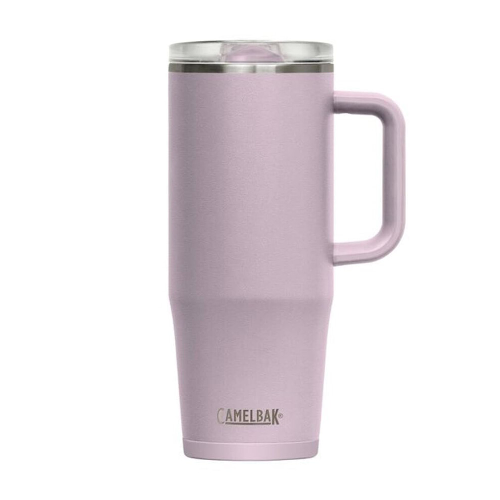 CamelBak Thrive Leak-Proof 32 oz Mug, Insulated Stainless Steel - For travel, coffee, tea, hot beverages - Spill Proof Cup-holder Compatible, Purple