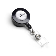 Durable Badge Reel Charcoal PK10