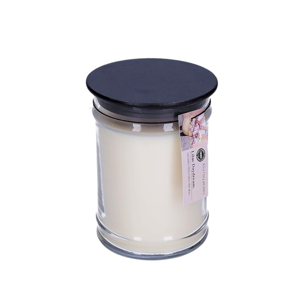 Bridgewater Candle 18oz Large Soy Wax Blend Best Fragranced Jar Candle-Lilac Daydream