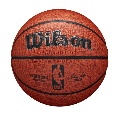 Wilson WILSON NBA Αυθεντική Μπάλα Μπάσκετ - Εσωτερική/Εξωτερική, Μέγεθος 7 - 29.5"