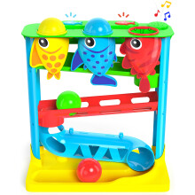 Move2Play Feed Fish Interactive Baby Toy 1 ?r gammel f?dselsdagsgave til drenge og piger 9-12 m?neder 6 7 8 9 10 12+ m?neder