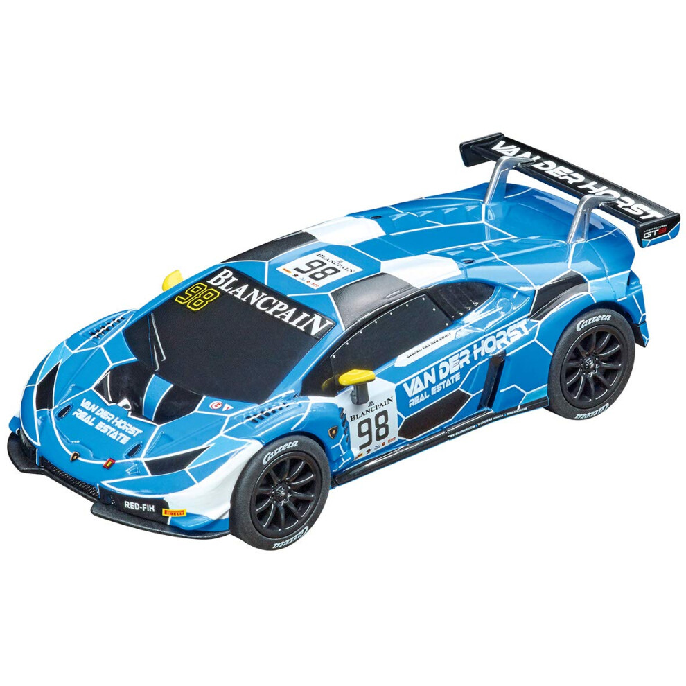 Carrera 64162 Lamborghini HuracÃ¡n GT3 No. 98 1:43 Scale Analog Slot Car Racing Vehicle for Carrera GO!!! Slot Car Race Tracks