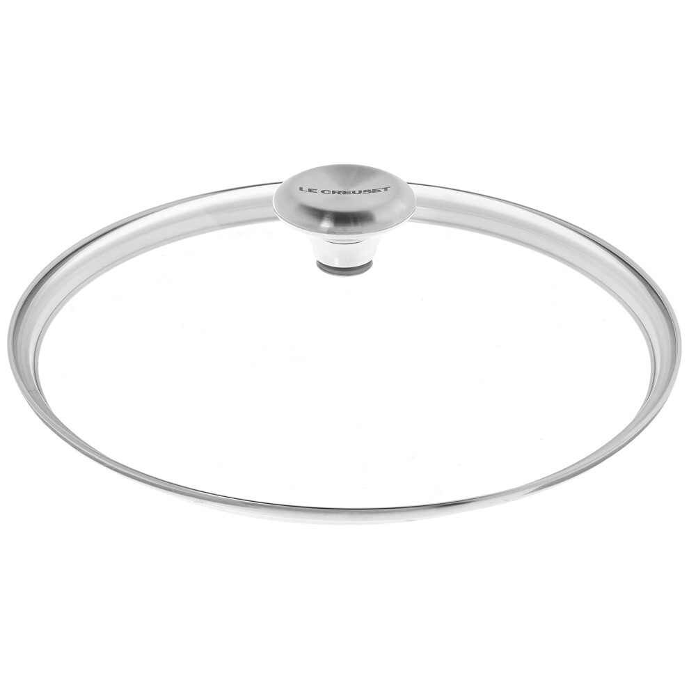 Le Creuset Signature Glass Lid with Stainless Steel Knob, 10"