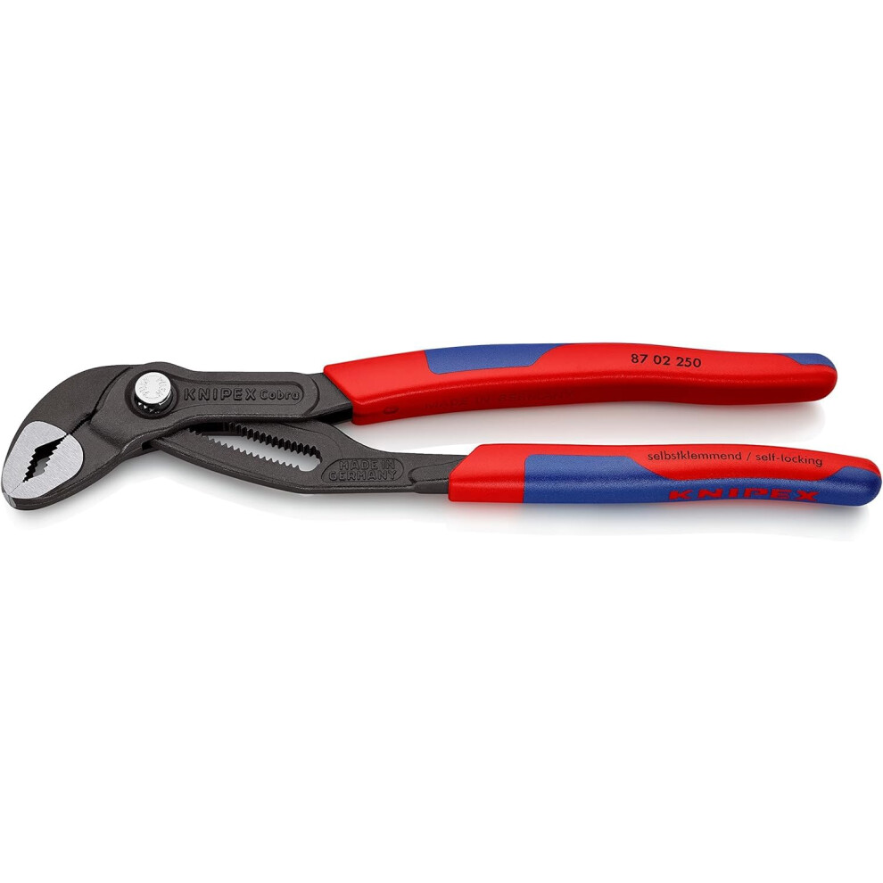 KNIPEX Tools 87 02 250 Water Pump Pliers "Cobra" 9,84" with soft handle