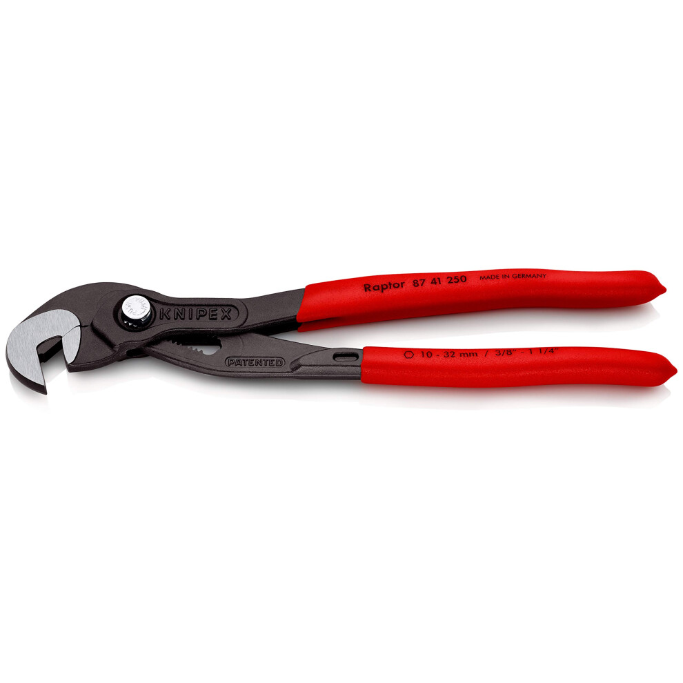 8741-10 Raptor Multiple Slip Joint Pliers 87 41 250-10 In