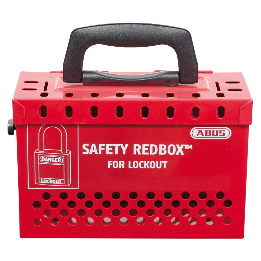 ABUS B835 Safety Lockout Box, Red