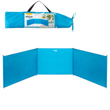 Scherm met tas - ALPEXE - 2 m x 75 cm - Blauw - Hoogte 200 cm - Breedte 75 cm