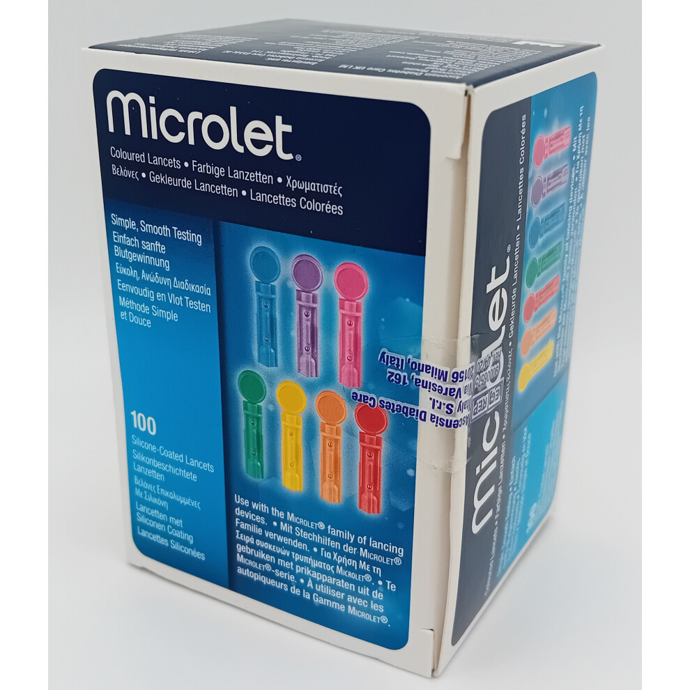 Microlet Lancets Box Of 100 - Ref: Mic001