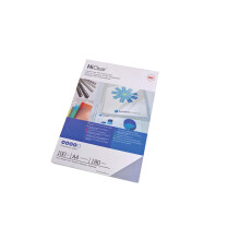 GBC HiClear Binding Covers, 200 Micron, A4, Clear, Pack of 100, CE012080E