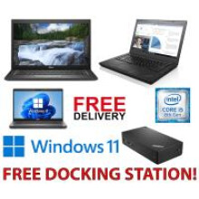 Fast Intel Core i5 8th Gen Laptop With Windows 11 8GB RAM 256GB SSD Wifi - Refurbished