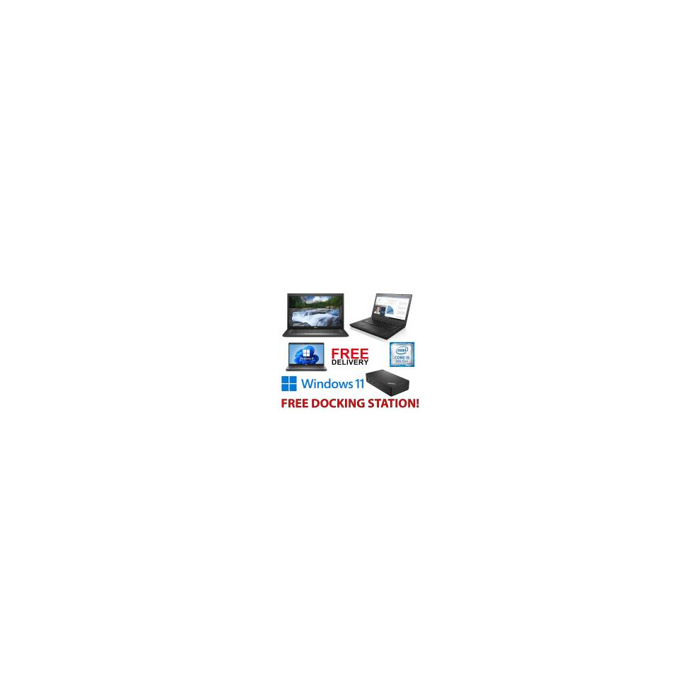 Fast Intel Core i5 8th Gen Laptop With Windows 11 8GB RAM 256GB SSD Wifi