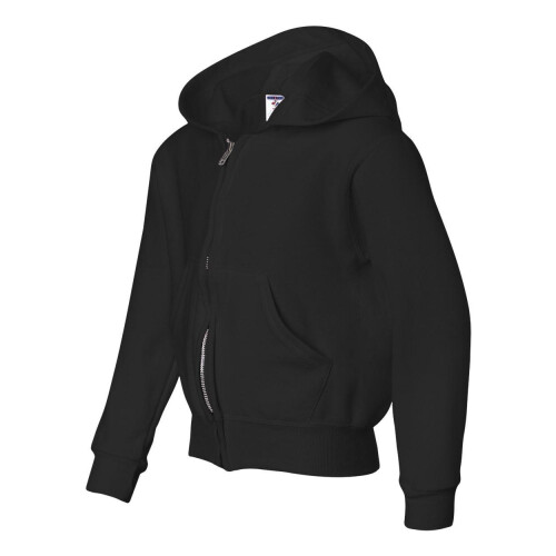 JERZEES NuBlend Youth Full-Zip Hooded Sweatshirt 2