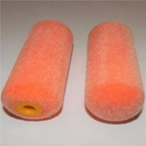 Decorating Paint Flocked Foam Roller Refills 4"/100mm - Pack of 2 2