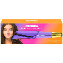 Cosmo Twisted Straightener & Curler beauty electrical for you- Purple