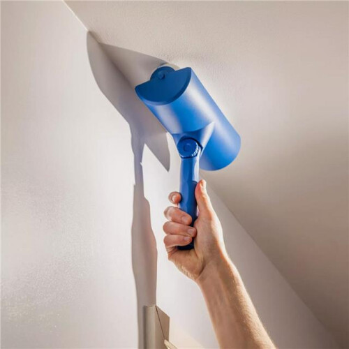 Paint Roller & Shield 9"/ 225mm x 38mm For Walls Ceilings Blue 1