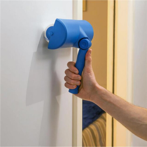 Paint Roller & Shield 9"/ 225mm x 38mm For Walls Ceilings Blue 2