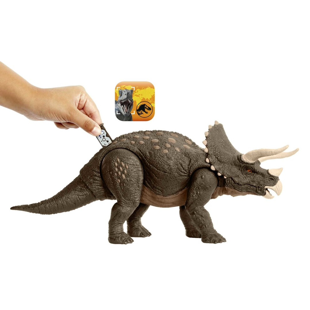 Mattel Jurassic World Habitat Defender Triceratops