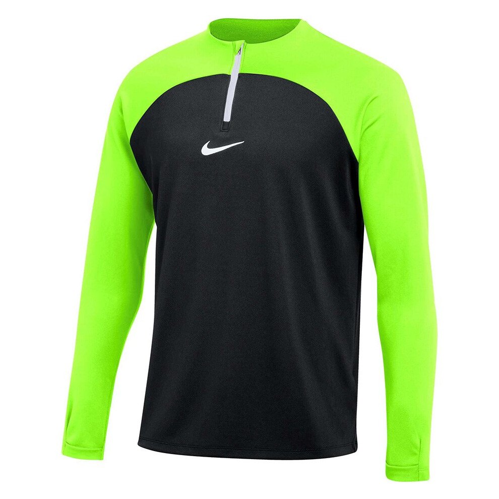 Nike NK Dri-FIT Academy Drill Top K Black-Green DH9230 010 XL Men's Sweatshirt