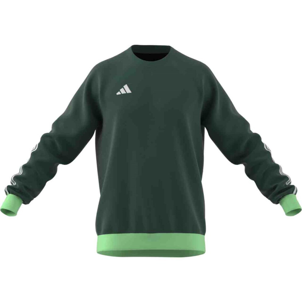 adidas Tiro 23 Competition Crew men's sweatshirt green HU1324