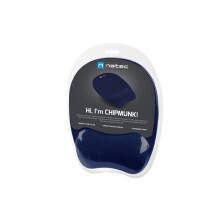 NATEC MOUSE PAD CHIPMUNK NAVY BLUE 230X200MM MEMOR
