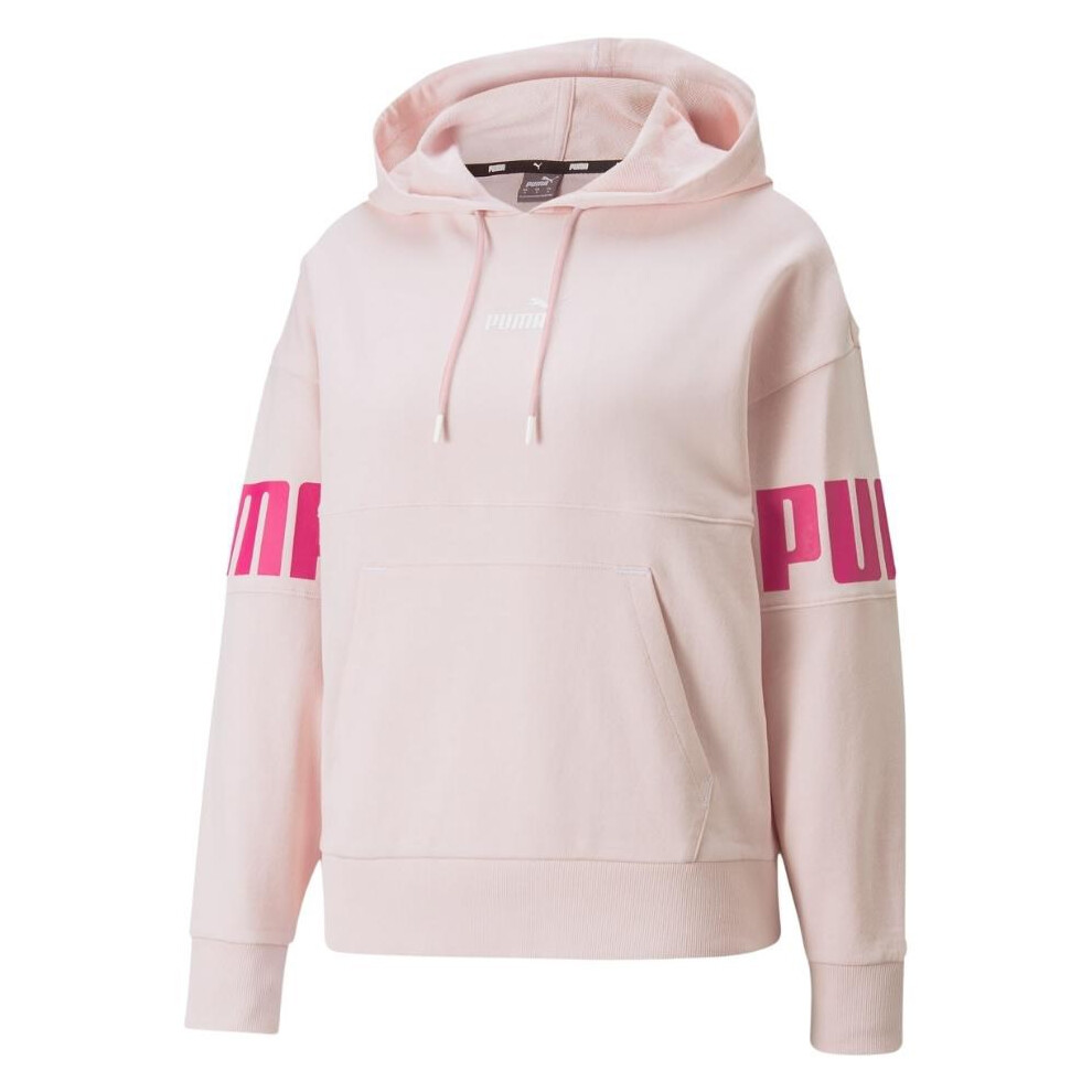 Women's Puma Power Colorblock Hoodie TR pink 847125 16