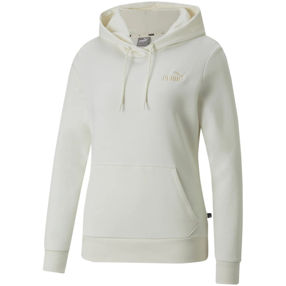 Puma ESS+ Embroidery Hoodie FL cream 670004 99