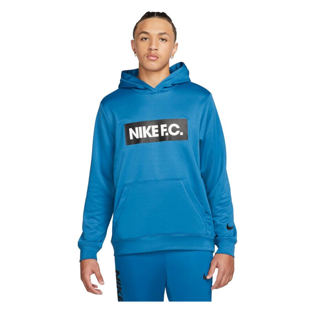 Men's Nike NK DF FC Libero Hoodie blue DC9075 407