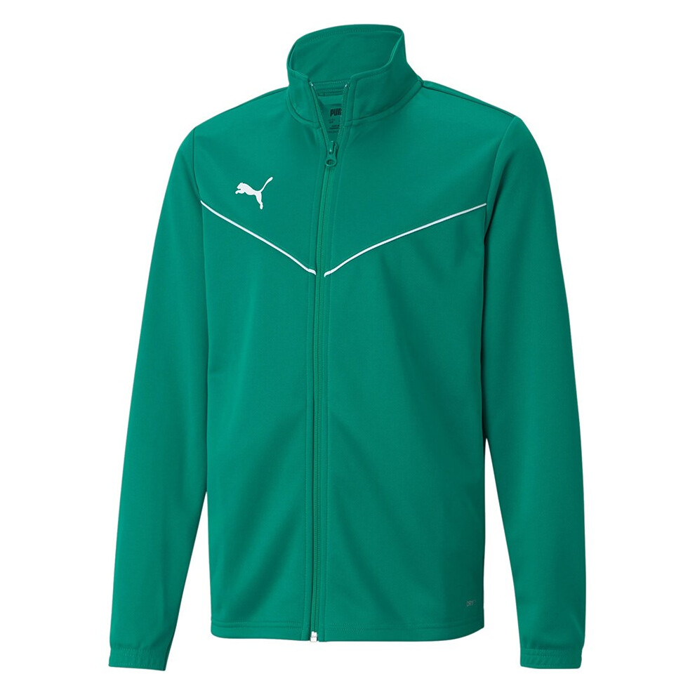 Puma teamRISE Training Poly Jacket Jr Sweatshirt green 657393 05 152cm