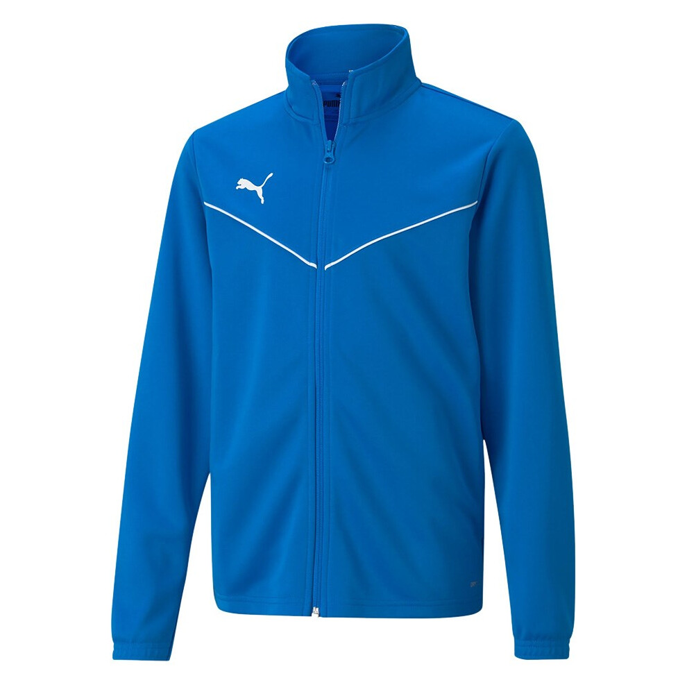 Puma teamRISE Training Poly Jacket Jr blue 657393 02 164cm