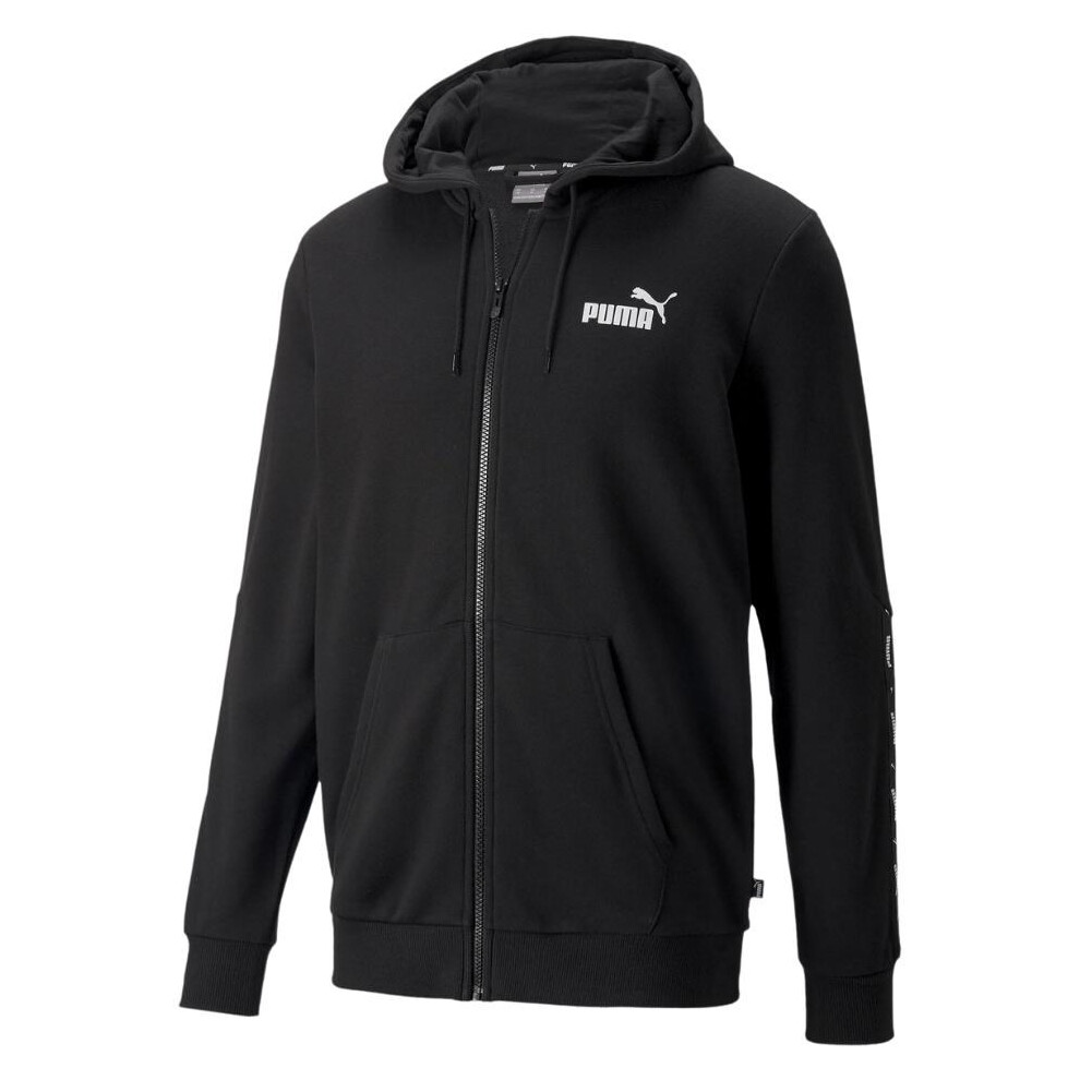 Puma ESS+ Tape Full-Zip Hoodie TR black 848768 01