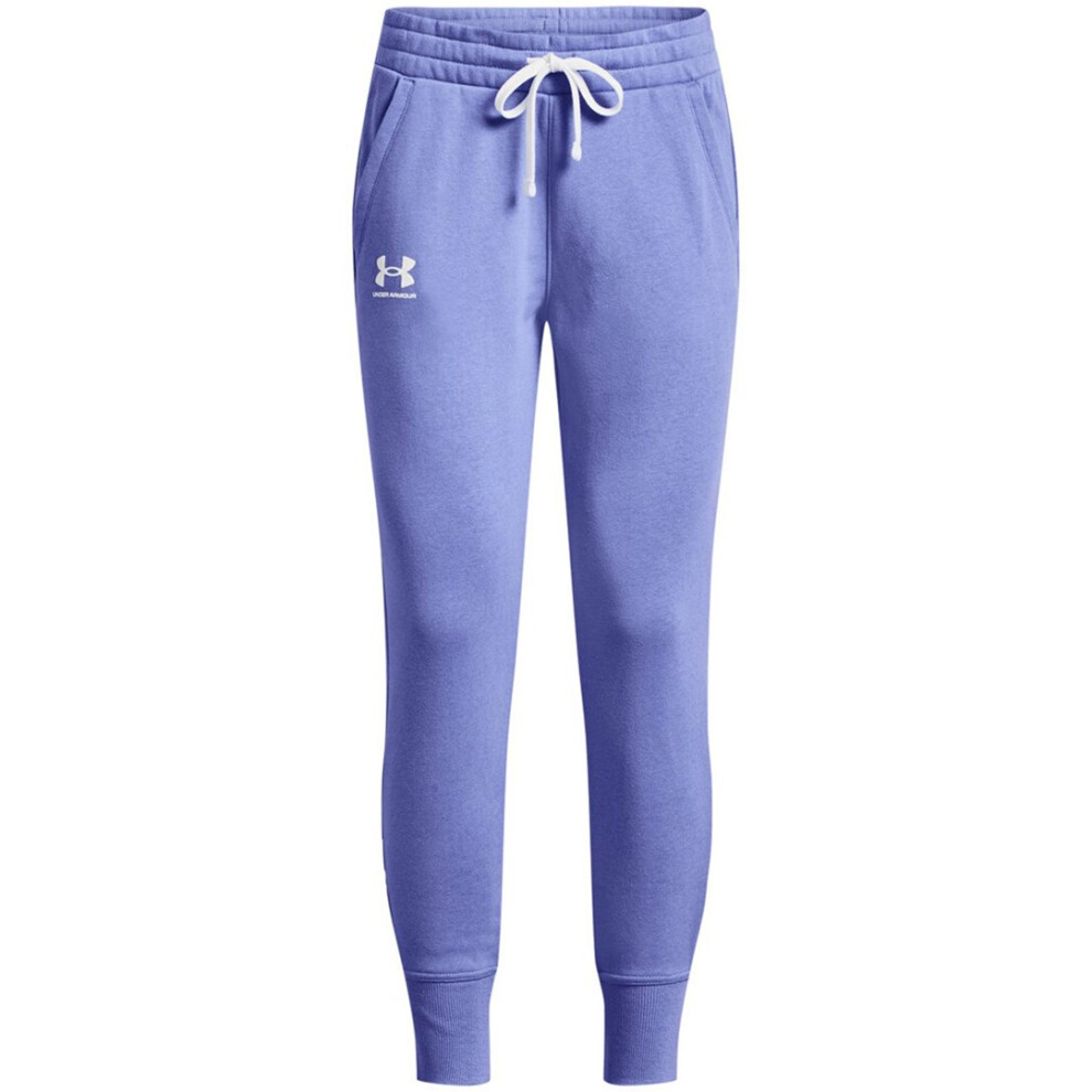 Under Armour Armour Rival Fleece Joggers Tracksuit Bottom Womens - Blue