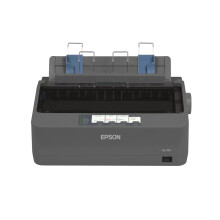 Impressora matricial EPSON LQ-350 - Monocromática - 24 agulhas - 347 cps Mono - 80 colunas - USB - Paralela - Serial