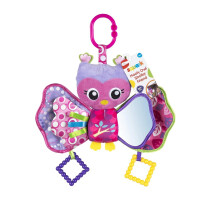 Playgro Hooty Owl Stroller Friend Clip On Pram Toy