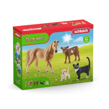 Schleich Farm World Farm Animals 4 Piece Starter Set