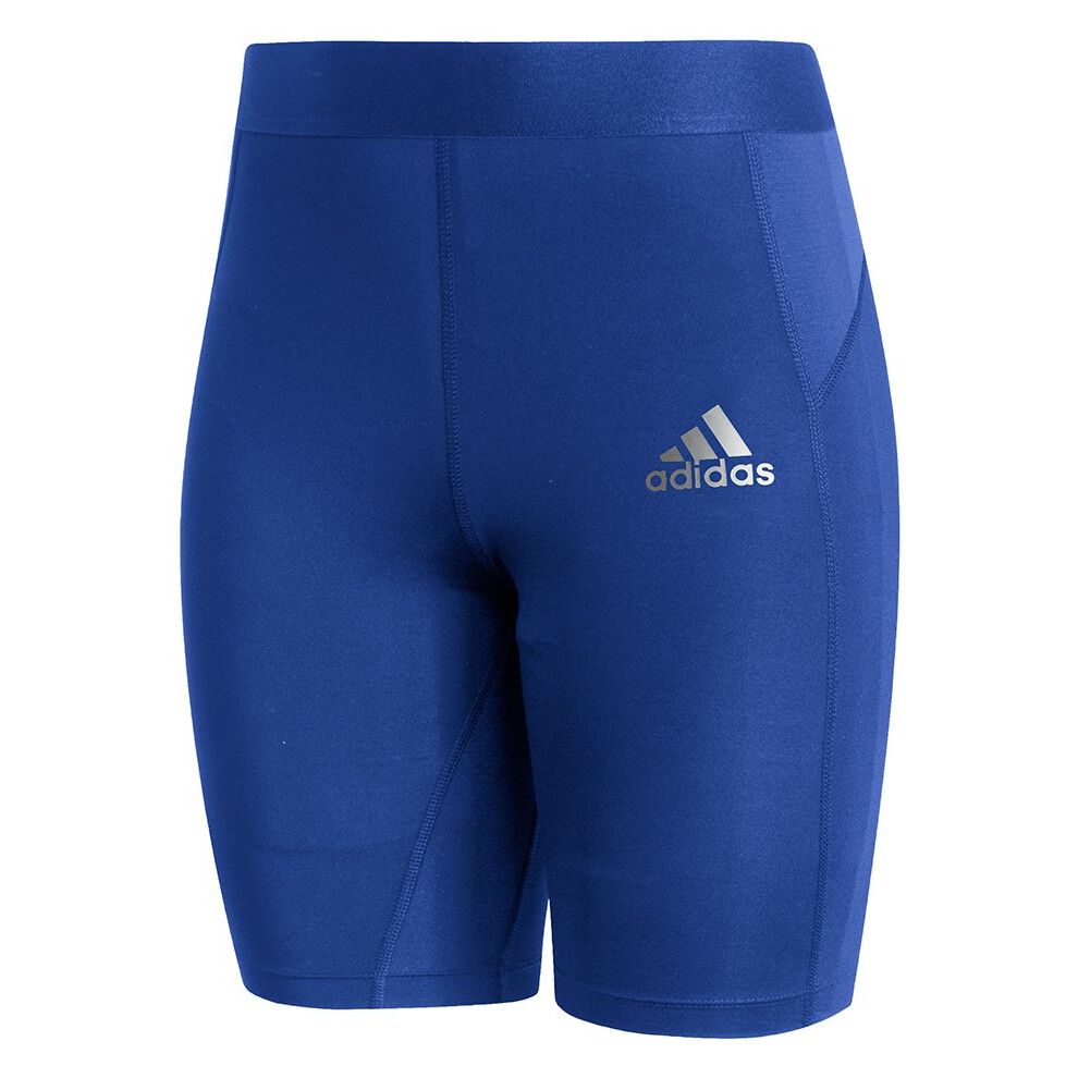 adidas Men's Techfit Short Tight Shorts Blue GU4915