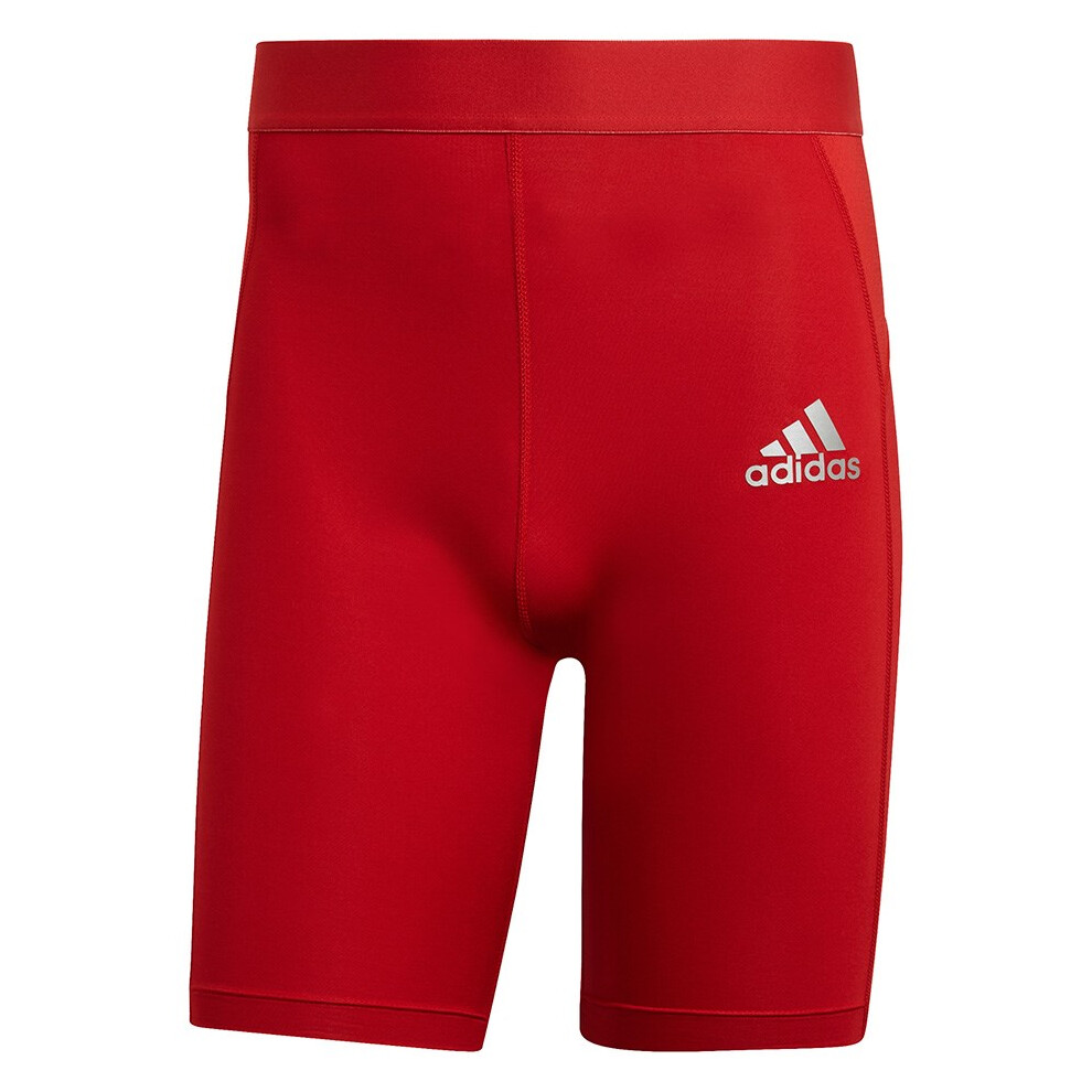 adidas Men's Techfit Short Tig Shorts red GU7314