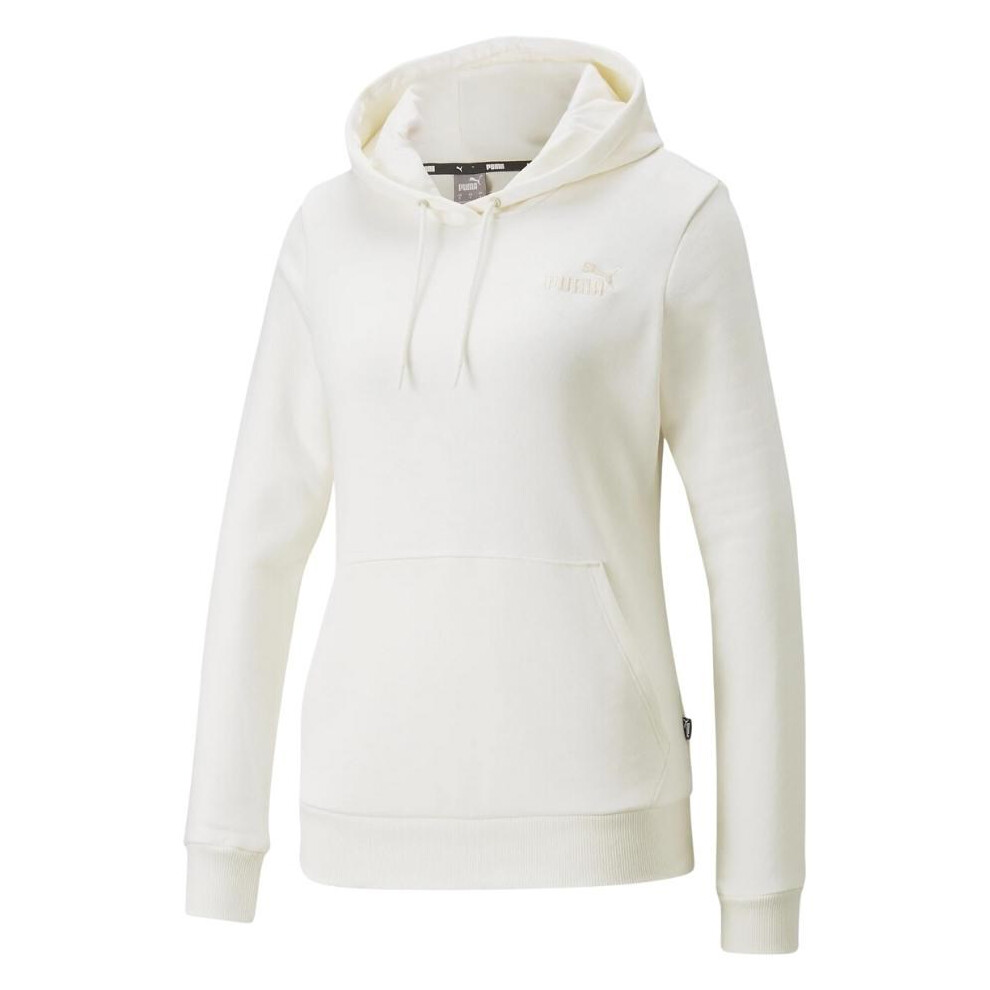 Puma ESS+ Embroidery Hoodie TR white 848332 99 XL