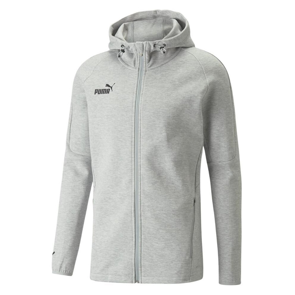 Puma teamFINAL Casuals Hooded Jkt grey sweatshirt 657383 33