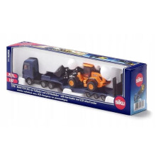 Siku 1790, MAN Vrachtwagen met Laadbak en JCB Wiellader, 1:87, Metaal/Kunststof, Blauw/Geel