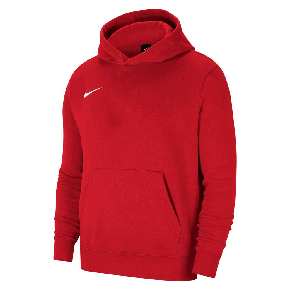 NIKE PARK HOODIE CW6896 657 red kids' hoodie