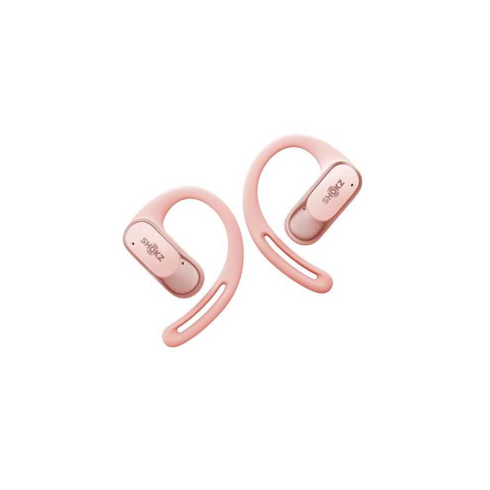 Shokz Openfit Air Headset Wireless Ear-Hook Calls/Music/Sport/Everyday Bluetooth Rose